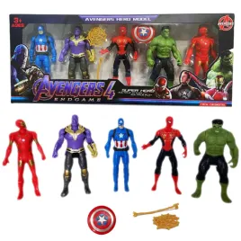 figurki-avengers-duzy-zestaw-5w1-figurka-spiderman-batman-hulk-superman