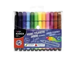 pisaki-trojkatne-jumbo-12-kolorow-kidea-derform