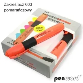 zakreslacz-pomaranczowy-12szt-penword