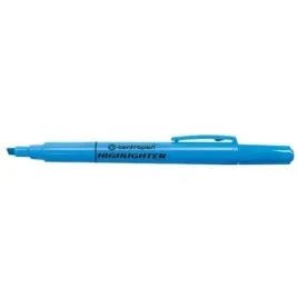 cienki-zakreslacz-highlighter-niebieski-centropen