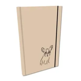 notes-a5-z-gumka-gladki-soft-touch-buldog-bezowy-bee-bee