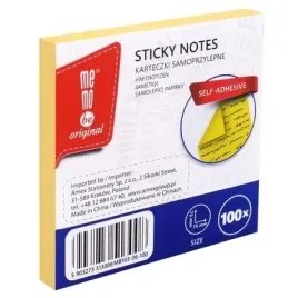 bloczek-samoprzylepny-75x75mm-100k-zolty-memobe-memobe