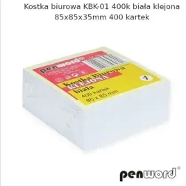 kostka-biurowa-biala-85x85x35mm-400k-penword