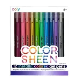 dlugopisy-zelowe-metaliczne-color-sheen-12szt-ooly