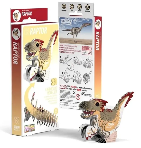 dinozaur-raptor-eugy-eko-ukladanka-3d-eugy-material-karton