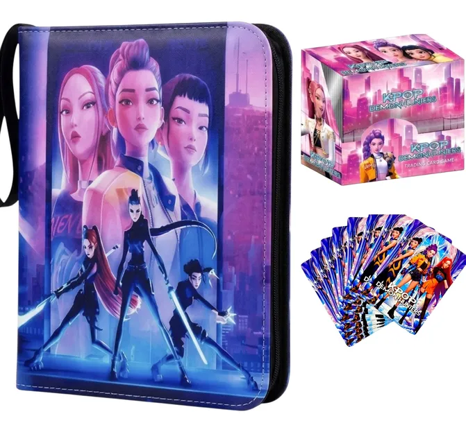Album na 400 kart K-POP Demon Hunters+ Box 288 kart kolekcjonerskich