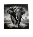 obraz-3d-elephant-hueforge-slon-szkic-pla