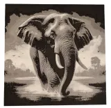 obraz-3d-elephant-hueforge-slon-szkic-pla-typ-przedmioty-gotowe