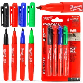 4x-marker-milwaukee-pisak-budowlany-inkzall-wodoodporny-uniwersalny-zestaw