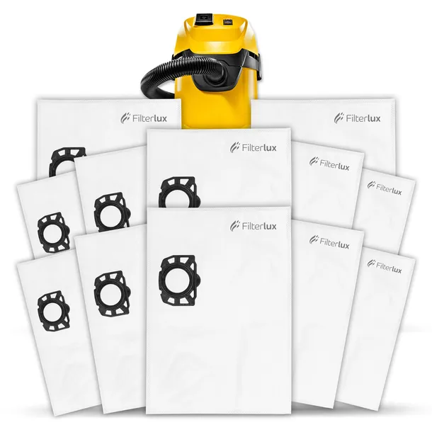 Worki do odkurzacza Karcher WD2 Plus WD3 SE4001 KWD3 zamiennik 12 sztuk