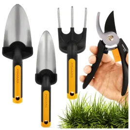 sekator-lopatka-ogrodowa-grabki-pazurki-zestaw-premium-4-narzedzi-fiskars