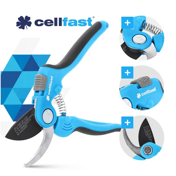 sekator-nozycowy-ciecia-galezi-krzewow-cellfast-ideal-ogrodowy-uniwersalny-zasilanie-reczne