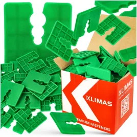 podkladki-dystansowe-dw-04-4-mm-zielone-wyrownujace-50-szt-plastikowe