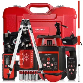 niwelator-laserowy-rotacyjny-pro-lr-500xy-z-czujnikiem-i-statywem-lln240