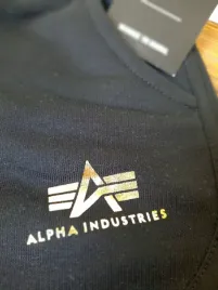alpha-industries-szorty-damskie-basic-rozm-l-czarne-zlote-logo