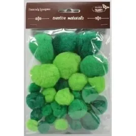 pompony-tonacyjne-zielone-15-40mm-30szt-galeria-hobby