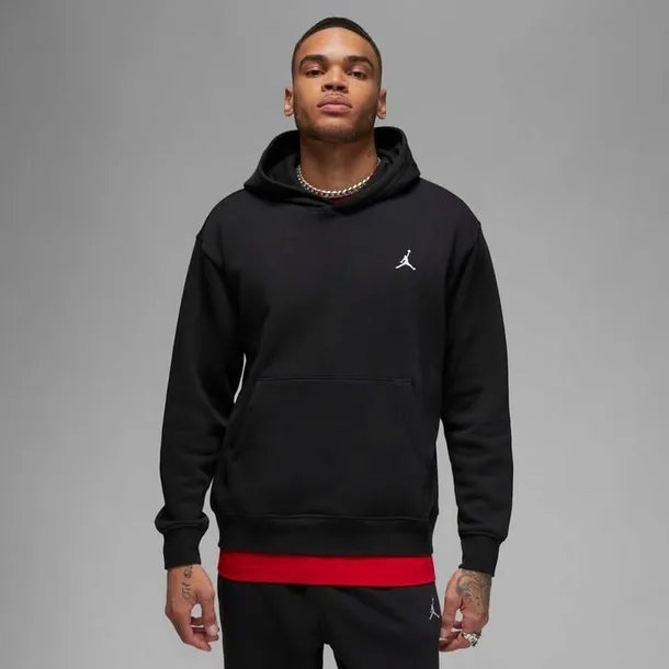 Bluza z kapturem męska Jordan Essentials Fleece czarna FJ7774-010 r. XL