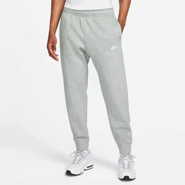 Spodnie dresowe dresy męskie Nike Club Fleece szare BV2671-063 r. S
