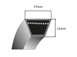 pasek-klinowy-17x1469-la-1400-li-pix-naped-agregatu-tc102-tc122-hf2213