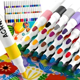 markery-akrylowe-zestaw-80-szt-pisaki-flamastry-wodoodporne-z-farba-mazaki