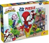 puzzle-dwustronne-plus-spidey-let-s-challenge-lisciani