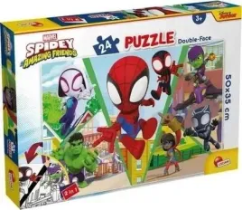 puzzle-dwustronne-plus-spidey-let-s-challenge-lisciani