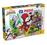 puzzle-dwustronne-plus-spidey-let-s-challenge-lisciani-stan-nowy