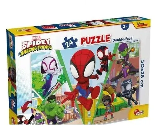puzzle-dwustronne-plus-spidey-let-s-challenge-lisciani-kod-producenta-32433