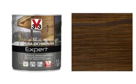 v33-lazura-ochronna-expert-ochrona-do-12-lat-ciemny-orzech-25l
