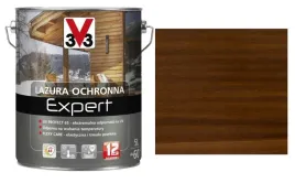 v33-lazura-ochronna-expert-ochrona-do-12-lat-ciemny-orzech-5l