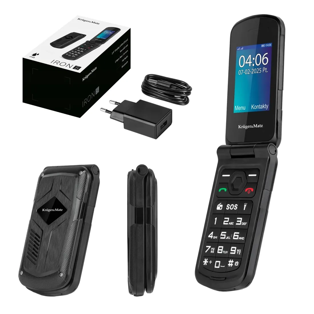 telefon-krugerandmatz-iron-5-flip-4g