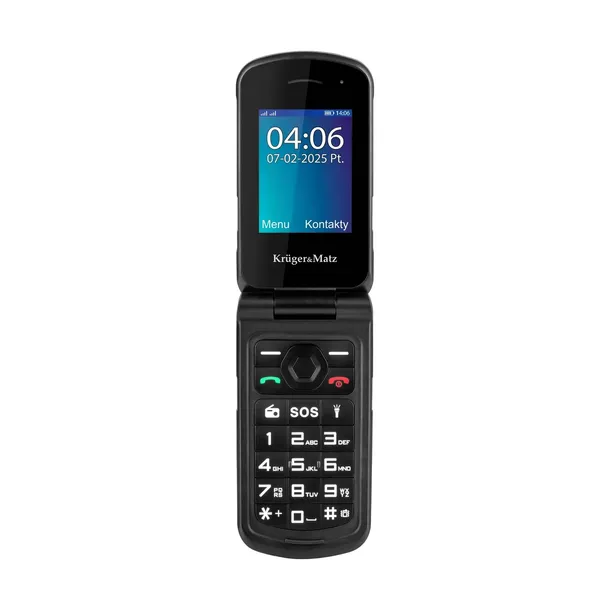 telefon-krugerandmatz-iron-5-flip-4g-stan-nowy