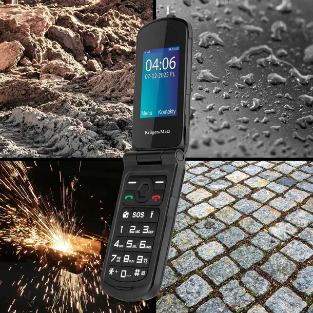 telefon-krugerandmatz-iron-5-flip-4g-pojemnosc-akumulatora-1200-mah