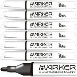 marker-suchoscieralny-do-bialych-tablic-3mm-czarny-stozkowy-tetis-6-szt