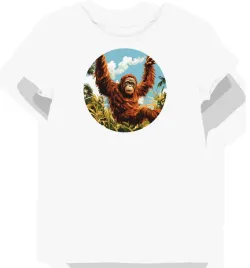 koszulka-damska-biala-z-nadrukiem-orangutana-w-dzungli-xs