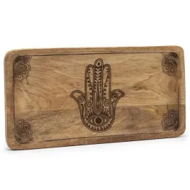 taca-drewniana-dluga-hamsa-czarna