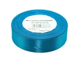 wstazka-satynowa-turkusowa-25mmx32m-brewis