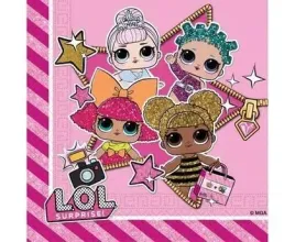 serwetki-papierowe-lol-glitterati-33x33cm-20szt-godan