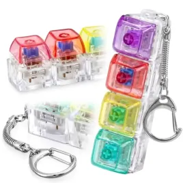 breloczek-przelacznik-mechaniczny-klawiatura-fidget-toy-rgb-swiecacy