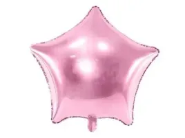 balon-foliowy-gwiazdka-48cm-jasny-roz-partydeco
