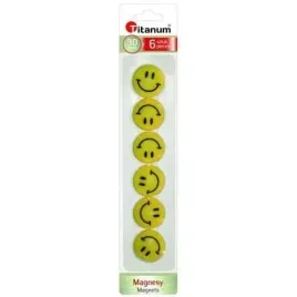 magnesy-do-tablic-emotikony-30mm-zolte-titanum