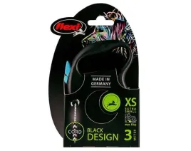 flexi-black-design-linka-xs-3m-8kg-niebieska