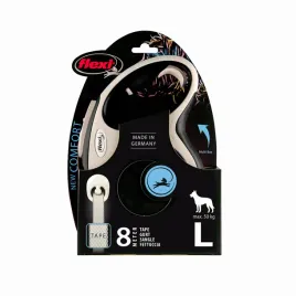 flexi-new-comfort-tasma-l-8m-do-50kg-czarna