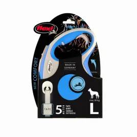 flexi-new-comfort-tasma-l-5m-do-60kg-niebieska