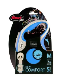 flexi-new-comfort-tasma-m-5m-do-25kg-niebieska