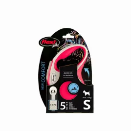 flexi-new-comfort-tasma-s-5m-do-15kg-czerwona