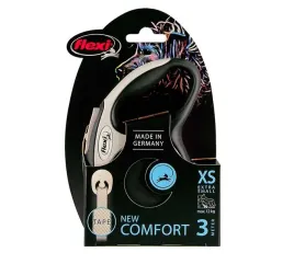 flexi-new-comfort-tasma-xs-3m-do-12kg-czarna