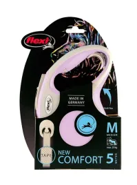 flexi-new-comfort-tasma-m-5m-do-25kg-rozowa