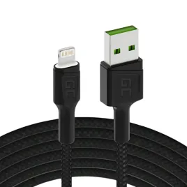 przewod-kabgc12-usb-a-lightning-ray-2-0-m-green-cell