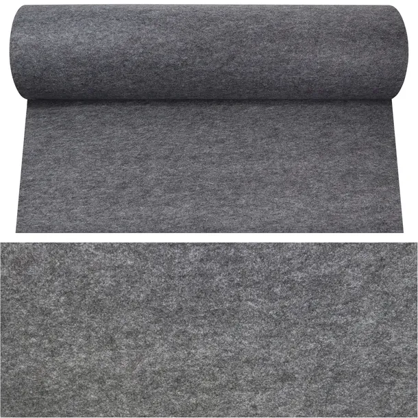 Filc SZARY Techniczny 1m2 grubość 2mm 100x100cm cięty z roli na metry